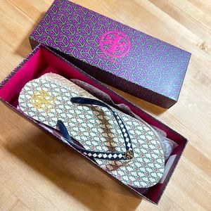 Tory Burch flip flops brand new!